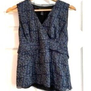 Context Sleeveless Blue Shell Size 4